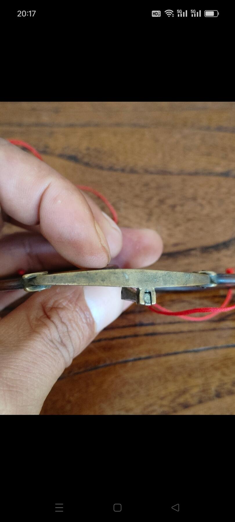 清代牛角水晶石老眼镜，古董眼镜，原装折叠顺畅，保老保真。