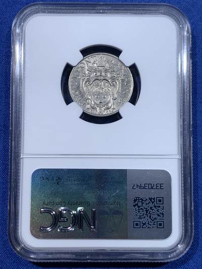 《竞宝斋》第429场 周日，周一，周二 3场连拍 （全场包邮） NGC MS64 梵蒂冈 1933-34年 20分镍币 天主教禧年特别纪念