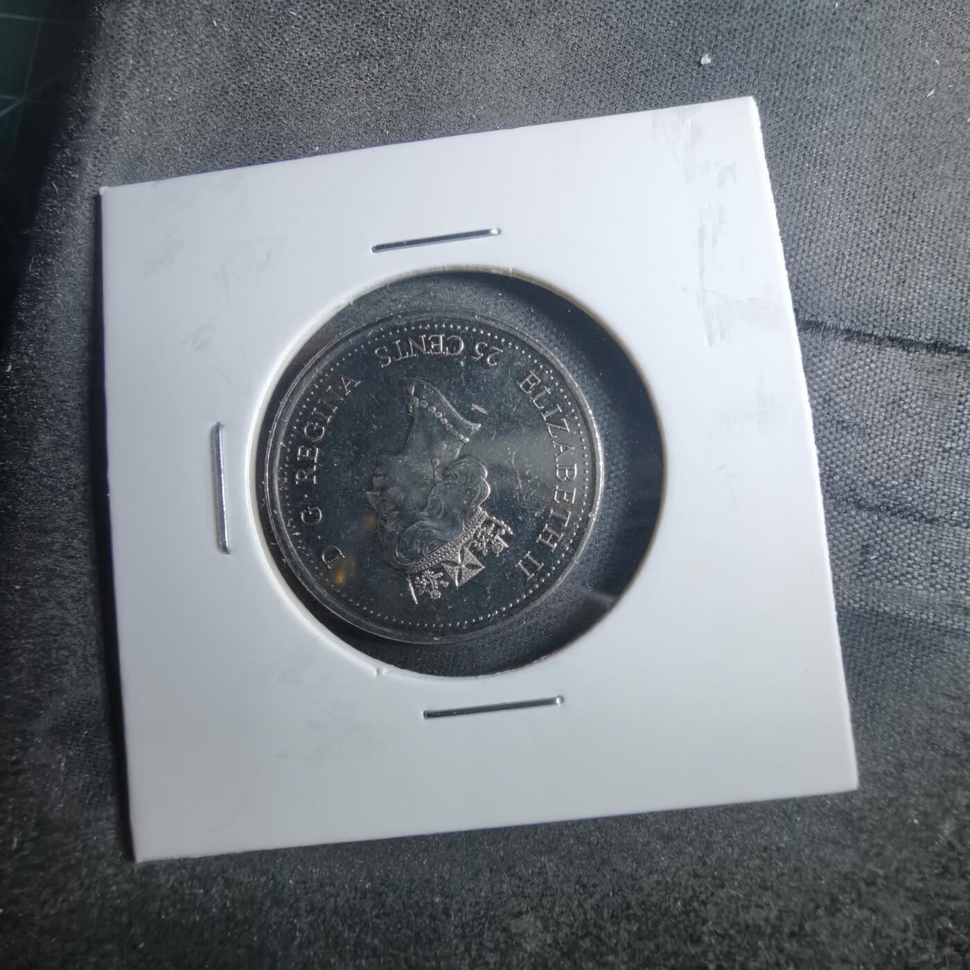 沼泽如烟--第879场 加拿大2000年25分纪念币