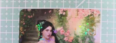 C先生卡牌 第14期 《神州百花谱》《Art系列》《人间传》持续收拍品中... - 【彩闪】卡将文创《欲女传》陈阿娇 艺术卡