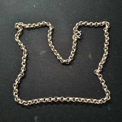 【全场包邮】纯粹捡漏拍485场（免费代拍第22场） - 【杂件】纯银链条一根83克（含999纯银标）