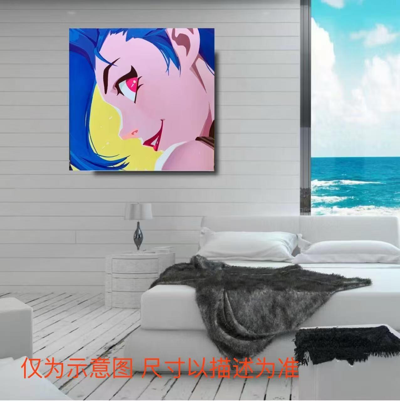 零元拍：金克斯 丙烯原画，尺寸：60X60CM，不是复制画哦