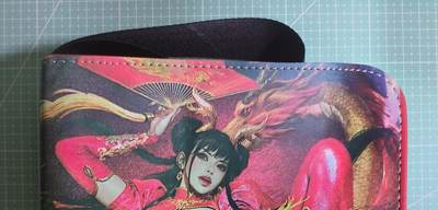C先生卡牌 第14期 《神州百花谱》《Art系列》《人间传》持续收拍品中... - 【卡册】四宫格《正反辰龙封面》D扣 拉链 50页透明