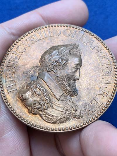 《竞宝斋》第429场 周日，周一，周二 3场连拍 （全场包邮） 法国青铜纪念章