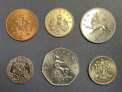 回流1019 - 英国🇬🇧1983年精制套币6枚