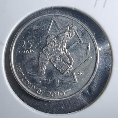 沼泽如烟--第879场 - 加拿大2009年25分纪念币