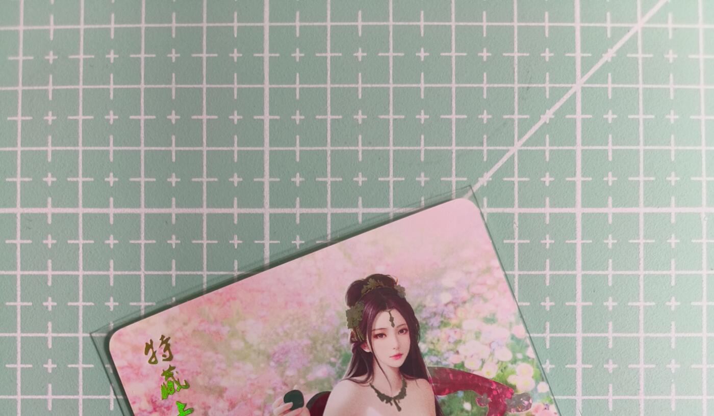 C先生卡牌 第14期 《神州百花谱》《Art系列》《人间传》持续收拍品中... 【钻闪】燎原《如梦令三国·乱世红颜》貂蝉 艺术卡