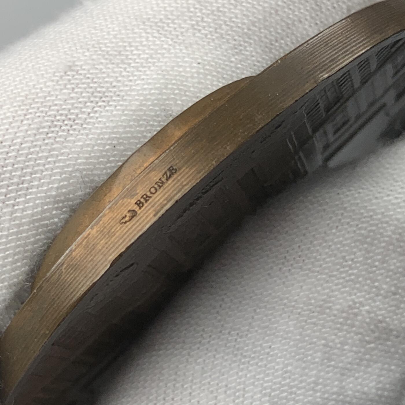 掌中浮雕-藏着的欧洲第038场 法国牙医马塞尔铜章，54mm，背面建筑为拉萨尔纳克医院