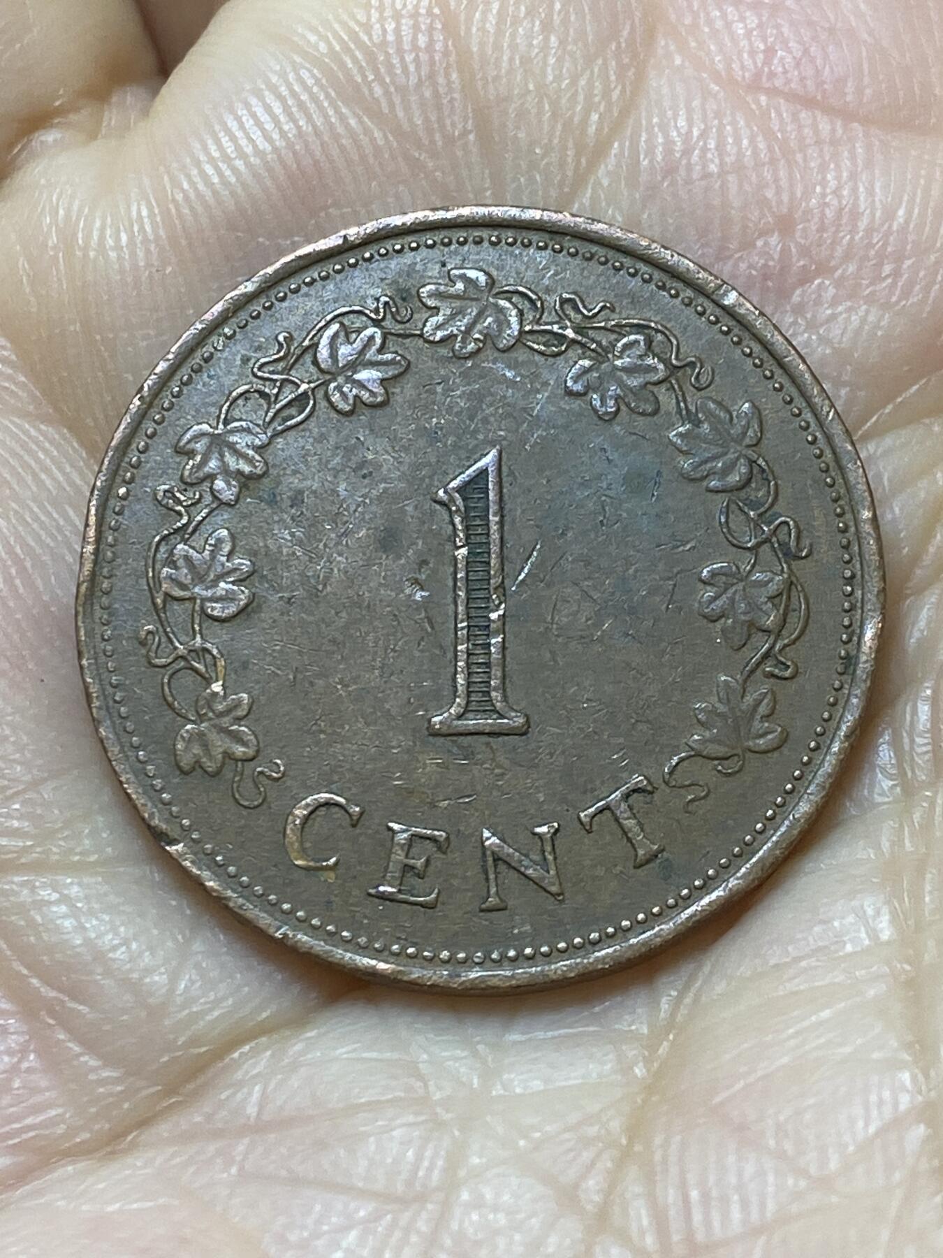 2025年第一百一十二场(总第一百三十八场）外国好品散币(免佣金) 马耳他🇲🇹1977年1分