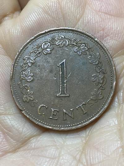 2025年第一百一十二场(总第一百三十八场）外国好品散币(免佣金) - 马耳他🇲🇹1977年1分