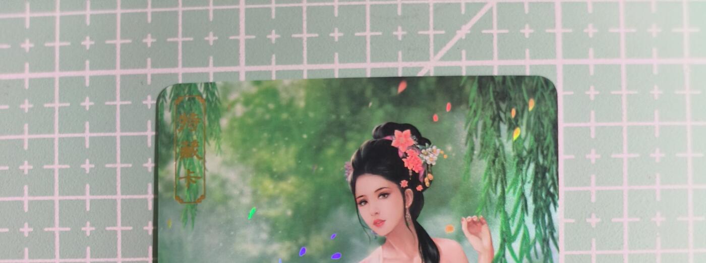 C先生卡牌 第14期 《神州百花谱》《Art系列》《人间传》持续收拍品中... 【彩闪】卡将文创《绝代芳华》西施 艺术卡