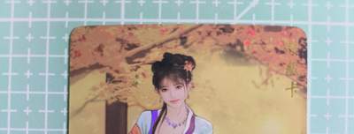 C先生卡牌 第14期 《神州百花谱》《Art系列》《人间传》持续收拍品中... - 【彩闪】卡将文创《花颜集·红楼梦》贾迎春 艺术卡