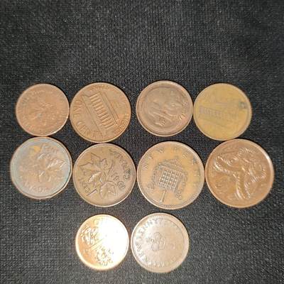 猩哥外币小铺➨【第197场】 - 硬币10个