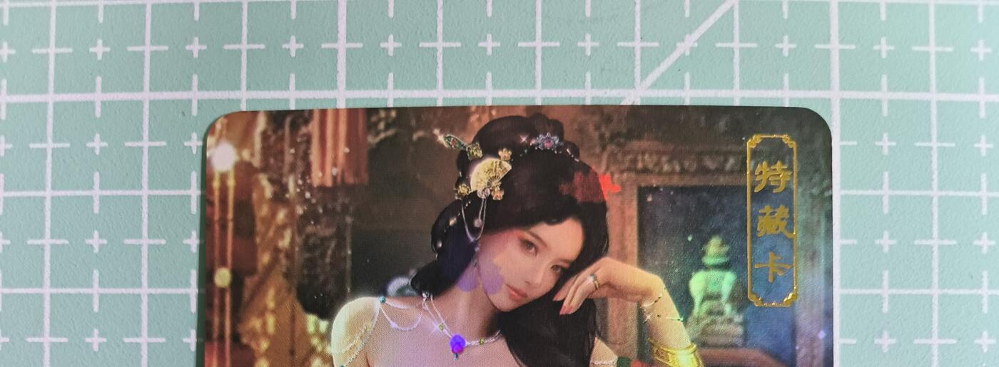 C先生卡牌 第14期 《神州百花谱》《Art系列》《人间传》持续收拍品中... 【彩闪】卡将文创《欲女传》关盼盼 艺术卡