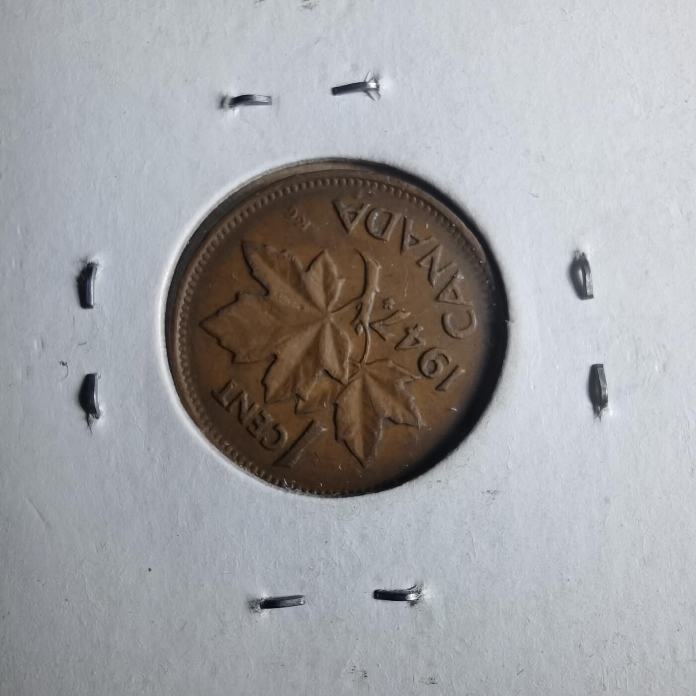 沼泽如烟--第879场 加拿大1947年一分