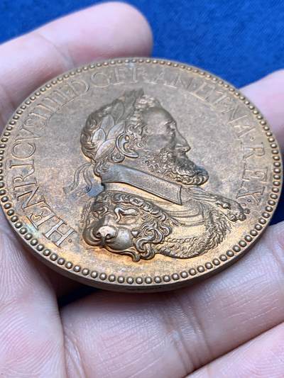 《竞宝斋》第429场 周日，周一，周二 3场连拍 （全场包邮） 法国青铜纪念章