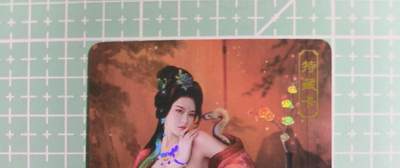 C先生卡牌 第14期 《神州百花谱》《Art系列》《人间传》持续收拍品中... - 【彩闪】卡将文创《欲女传》芈八子 艺术卡