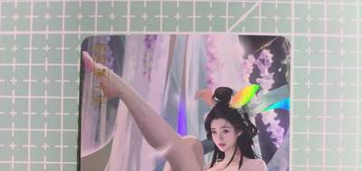 C先生卡牌 第14期 《神州百花谱》《Art系列》《人间传》持续收拍品中... - 【彩闪】卡将文创《异仙传》玉兔精 艺术卡