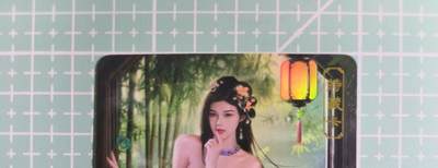C先生卡牌 第14期 《神州百花谱》《Art系列》《人间传》持续收拍品中... - 【彩闪】卡将文创《欲女传》毛嫱 艺术卡