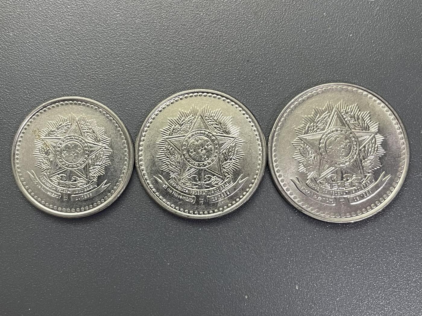 回流1019 巴西🇧🇷一组3枚