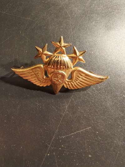 老王徽章第157期 - 沙特阿拉伯空降兵证章     3星勋饰