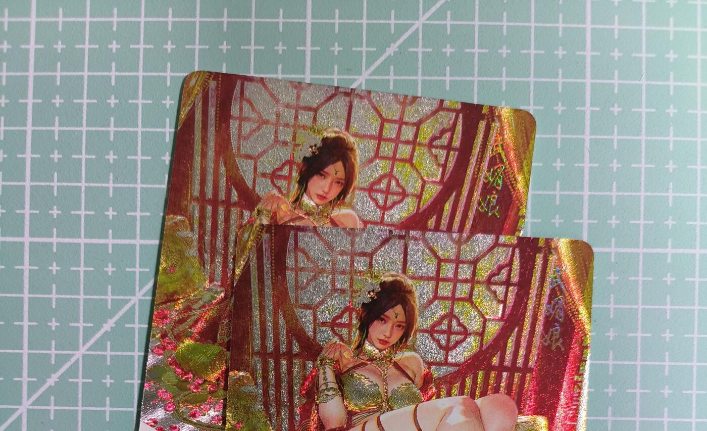C先生卡牌 第14期 《神州百花谱》《Art系列》《人间传》持续收拍品中... 【粗闪】燎原×刷子《人间传》武媚娘 双服饰
