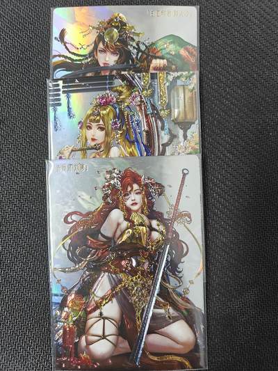 天玑星卡拍第130期《10.20周一截拍》持续收拍收评中 满赠卡需备注 - 卡玩帕克 异界水浒神姬 刘唐 宋清 郑天寿 全息雷雕 三张