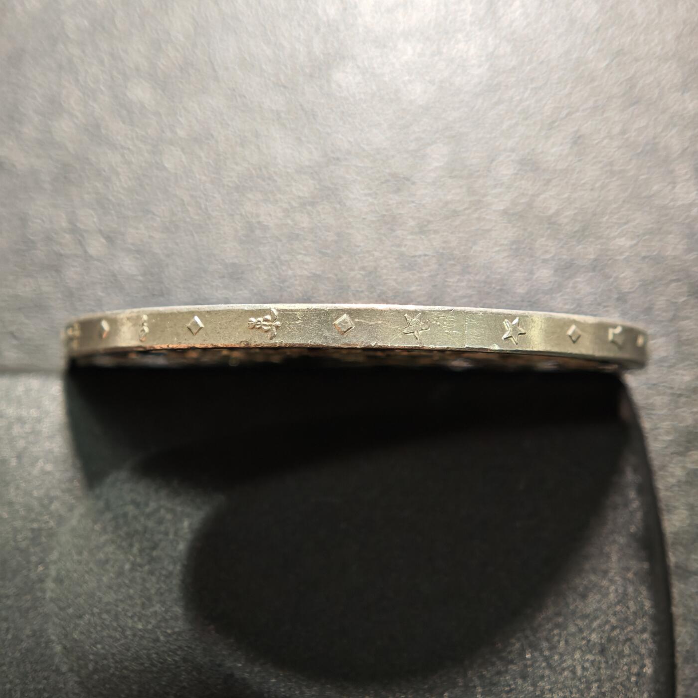 【德藏】世界币章拍卖第150期（拍品征集中~欢迎藏友联系） 2枚一组 1965年 法国大力神10法郎银币 及 1976年 法国大力神50法郎银币 直径约：37mm/10F,41.1mm/50F；重约：24.9g/10F,30g/50F
