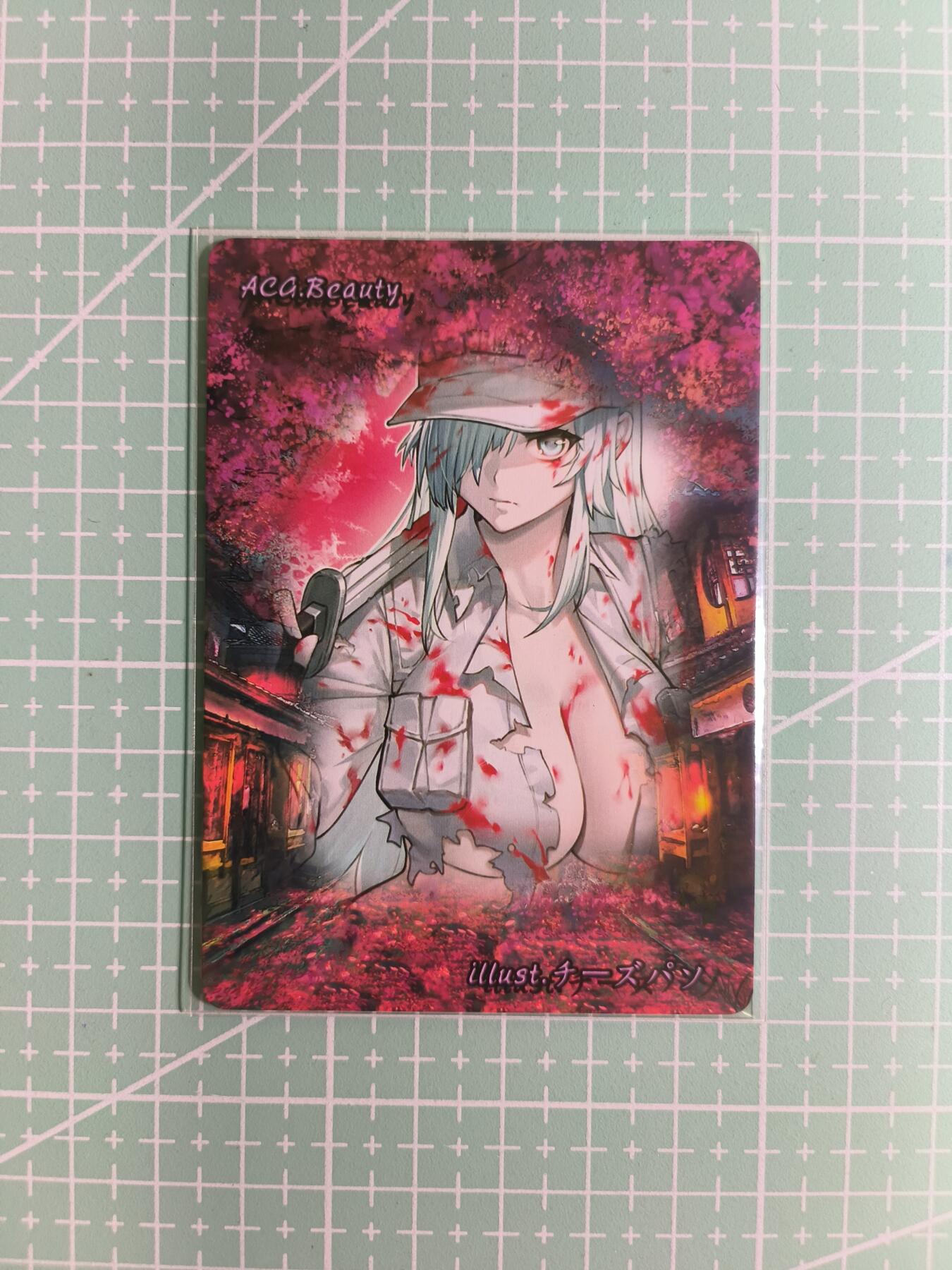 C先生卡牌 第14期 《神州百花谱》《Art系列》《人间传》持续收拍品中... 【彩闪】燎原正版《ACG系列》白血球 1张