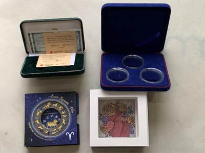 《竞宝斋》第429场 周日，周一，周二 3场连拍 （全场包邮） 币盒章盒12个一组，所见即所得，细节见图