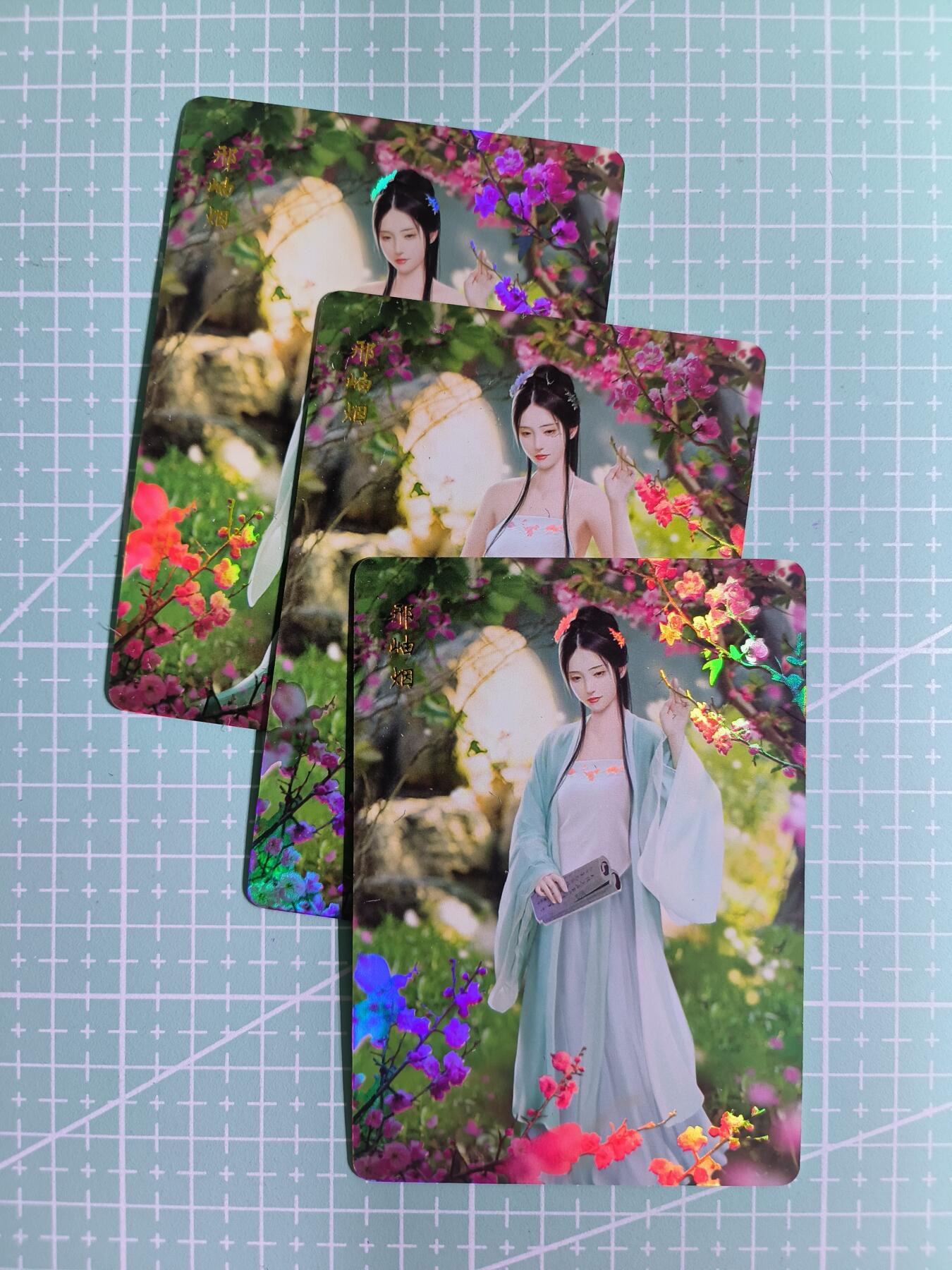 C先生卡牌 第14期 《神州百花谱》《Art系列》《人间传》持续收拍品中... 【彩闪】燎原《梦回红楼》邢岫烟 三渐变