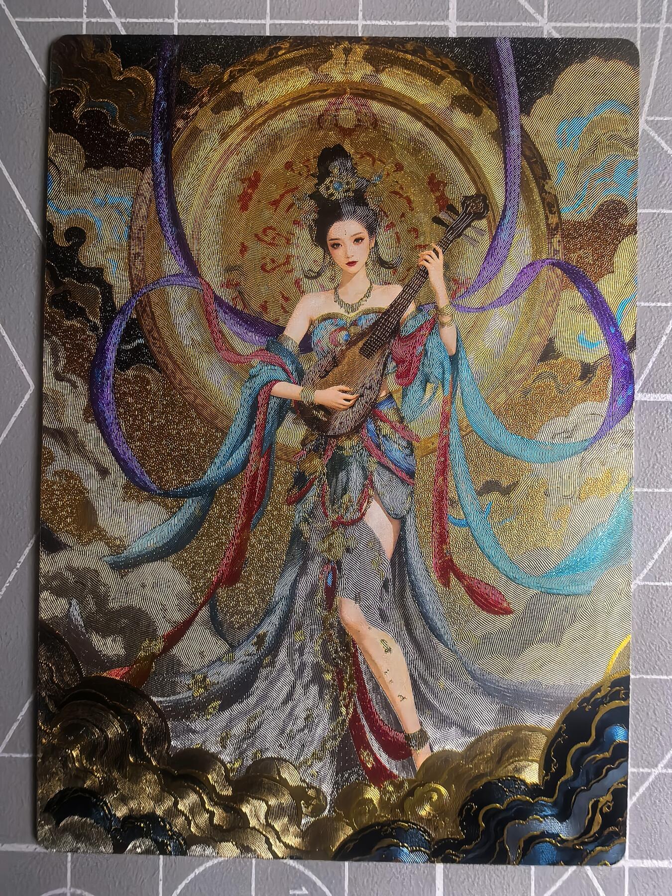第二十六场拍卖 无佣金 不寄存 不寄存  不寄存 部分卡牌设有底价 拒绝小号抬价 大家放心拍 所有拍品全部有卡膜 自制卡牌 不包厂瑕 放大镜 品控 勿拍 流拍商品会循环 感谢大家支持 留个关注 谢谢 奇点卡牌 敦煌飞天粗闪