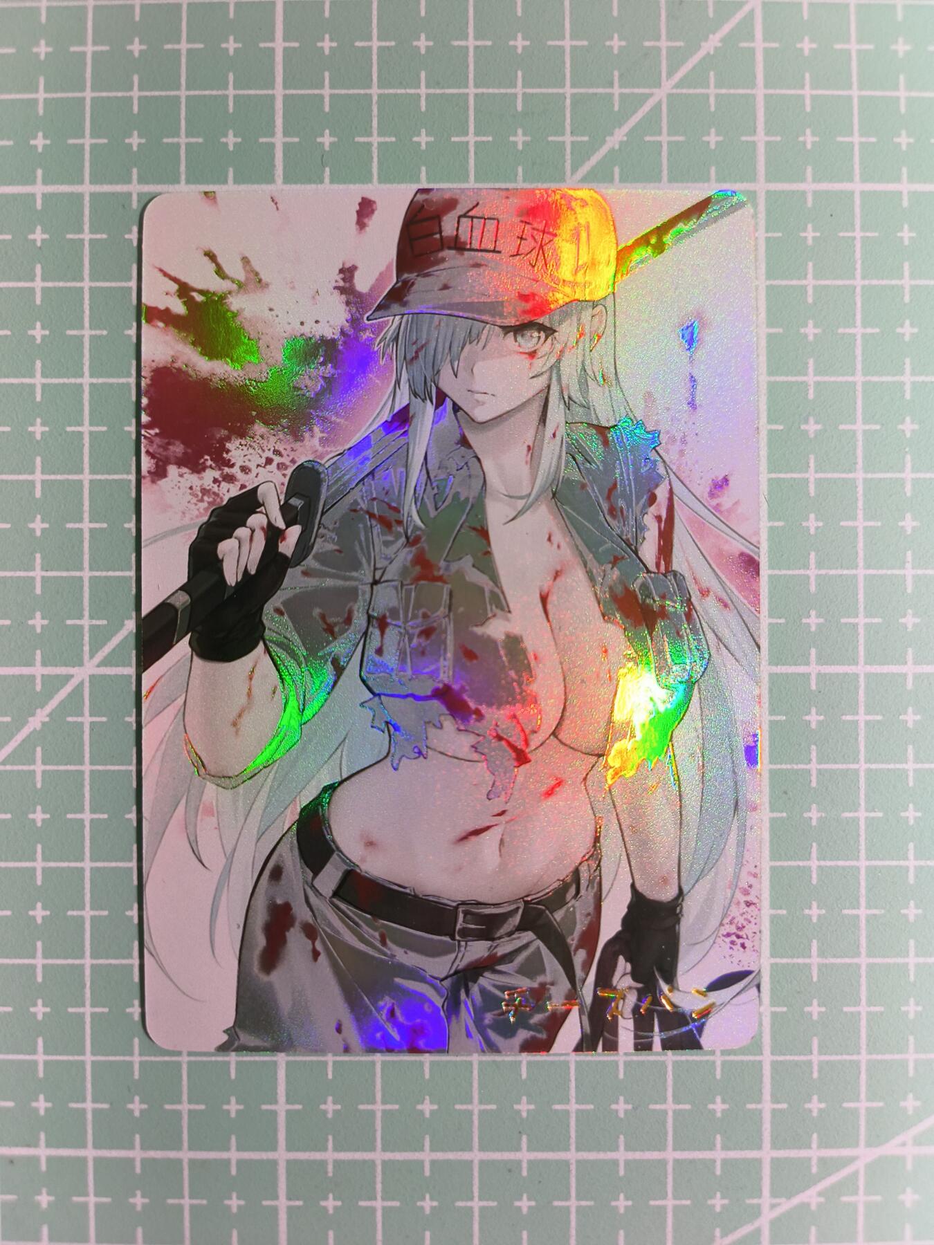 C先生卡牌 第14期 《神州百花谱》《Art系列》《人间传》持续收拍品中... 【彩闪】燎原正版《ACG系列》白血球 1张
