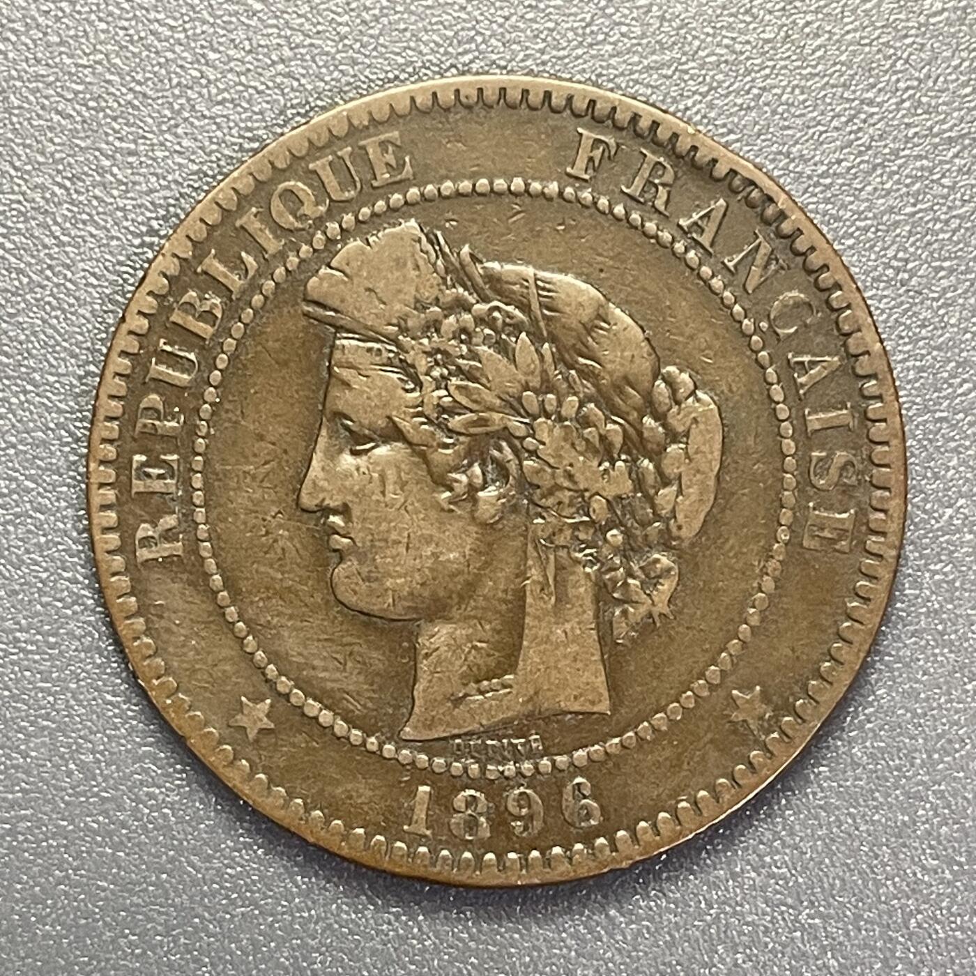 回流1019 法国第三共和国1896年10分
