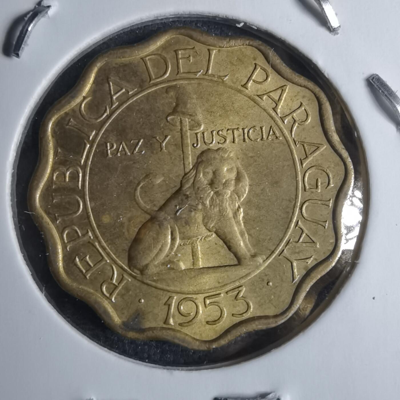 沼泽如烟--第878场 巴拉圭1953年十五分