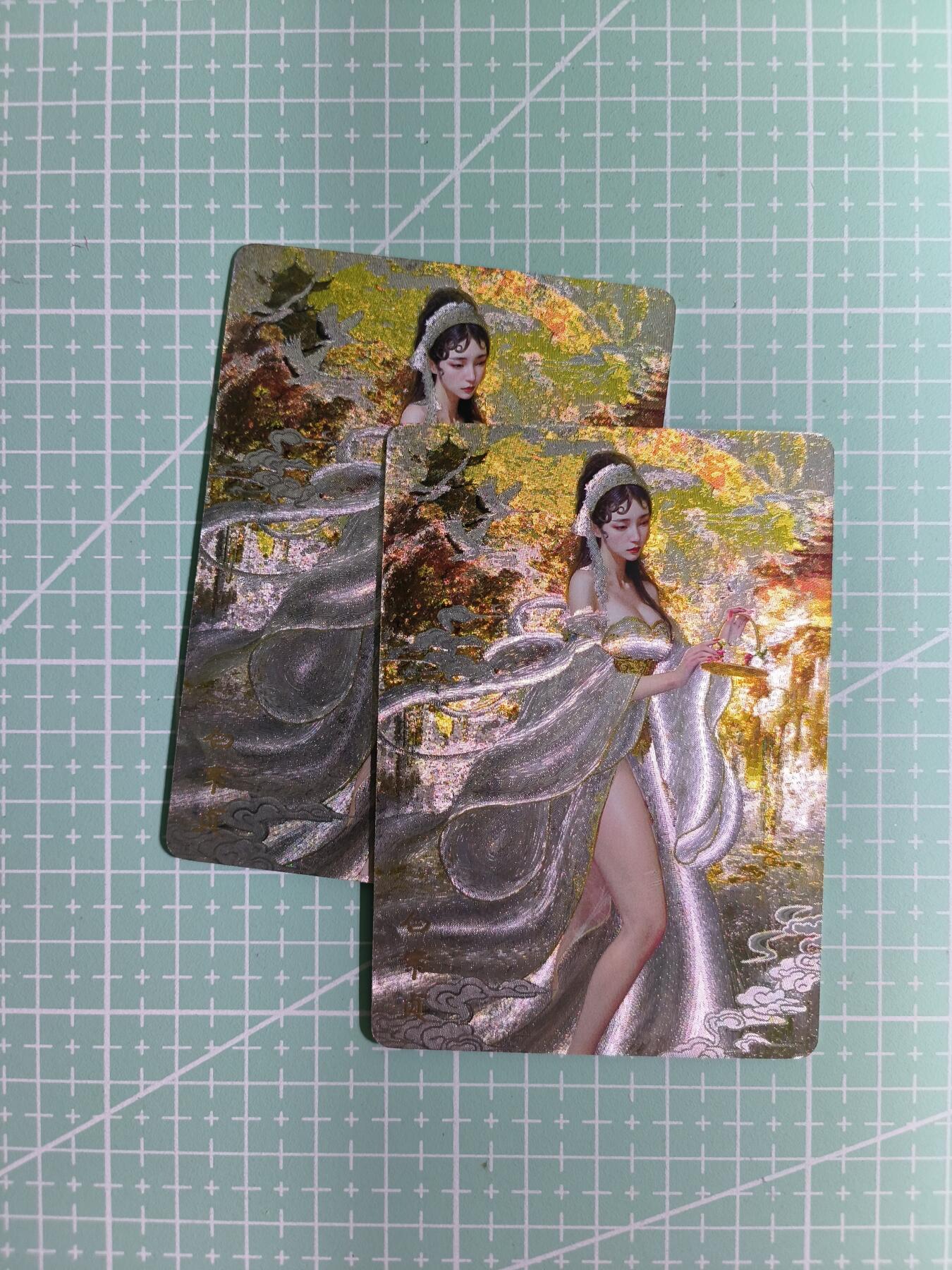 C先生卡牌 第14期 《神州百花谱》《Art系列》《人间传》持续收拍品中... 【粗闪】燎原×刷子《妖姬传》白素贞 双服饰