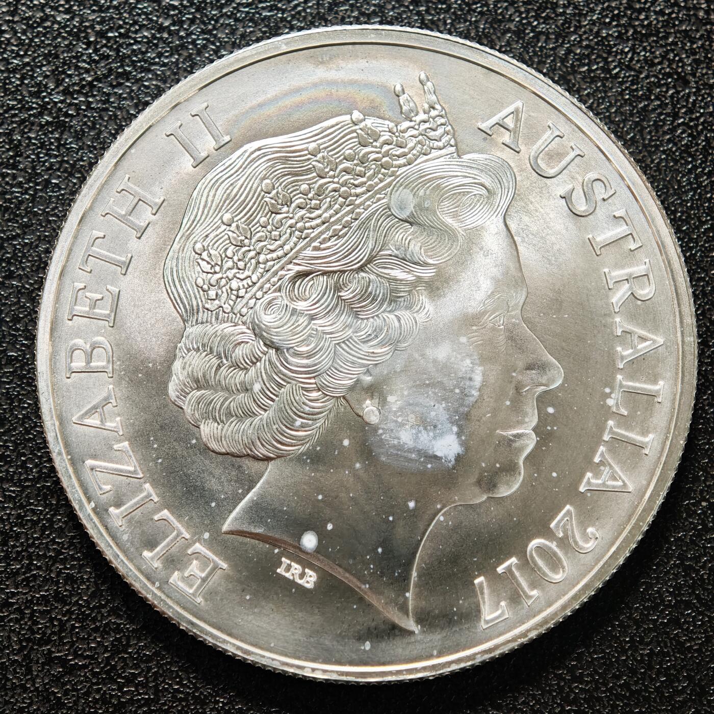 【德藏】世界币章拍卖第150期（拍品征集中~欢迎藏友联系） 2枚一组 2017年 澳大利亚生肖鸡年1元纪念银币 999银 直径约：40mm/枚；重1盎司 /枚