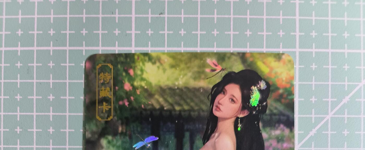 C先生卡牌 第14期 《神州百花谱》《Art系列》《人间传》持续收拍品中... 【彩闪】卡将文创《欲女传》左棻 艺术卡