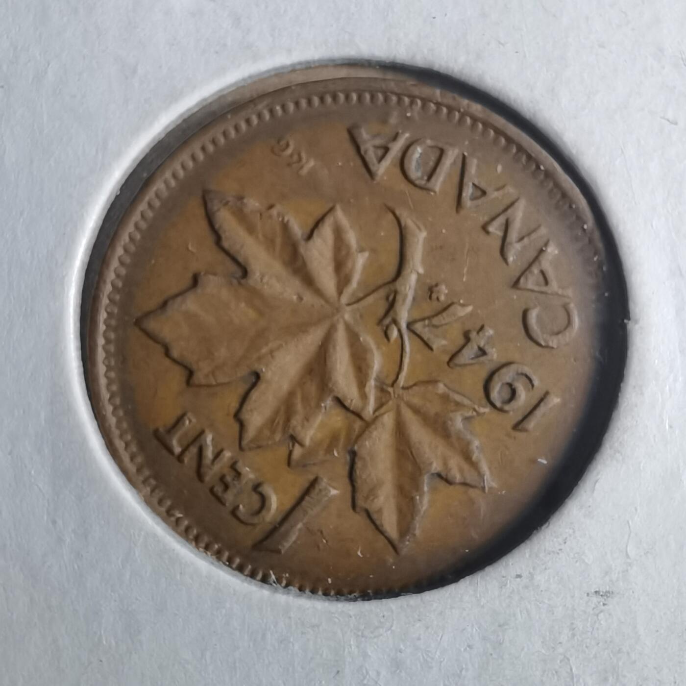 沼泽如烟--第879场 加拿大1947年一分