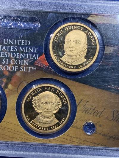 《竞宝斋》第429场 周日，周一，周二 3场连拍 （全场包邮） 美国2006年总统精制币-4枚