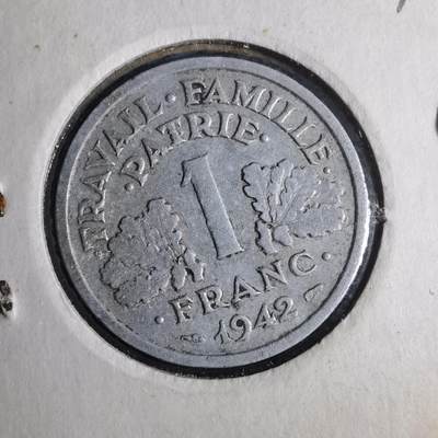 沼泽如烟--第879场 - 法国1942年1法郎