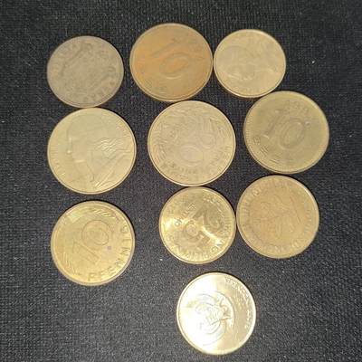 猩哥外币小铺➨【第197场】 - 10个硬币