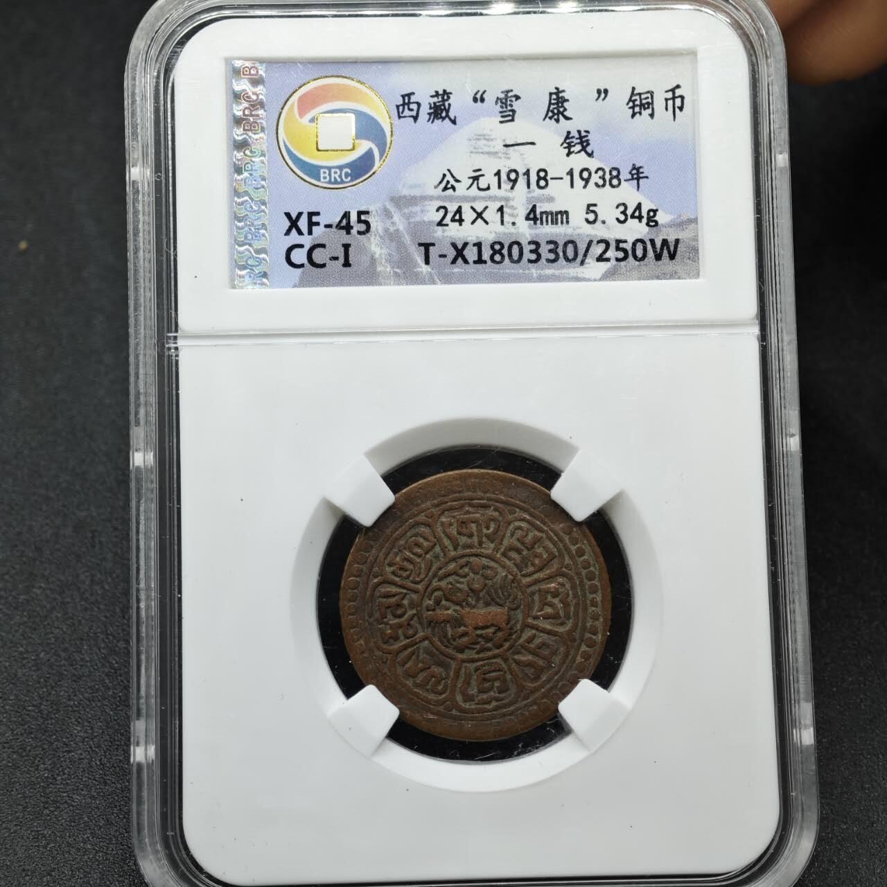 【淘币小摊】实时拍第七百六十七拍   散币银币苏联章场   满百包邮可预留二周 每周一统一发货   西藏雪康铜币