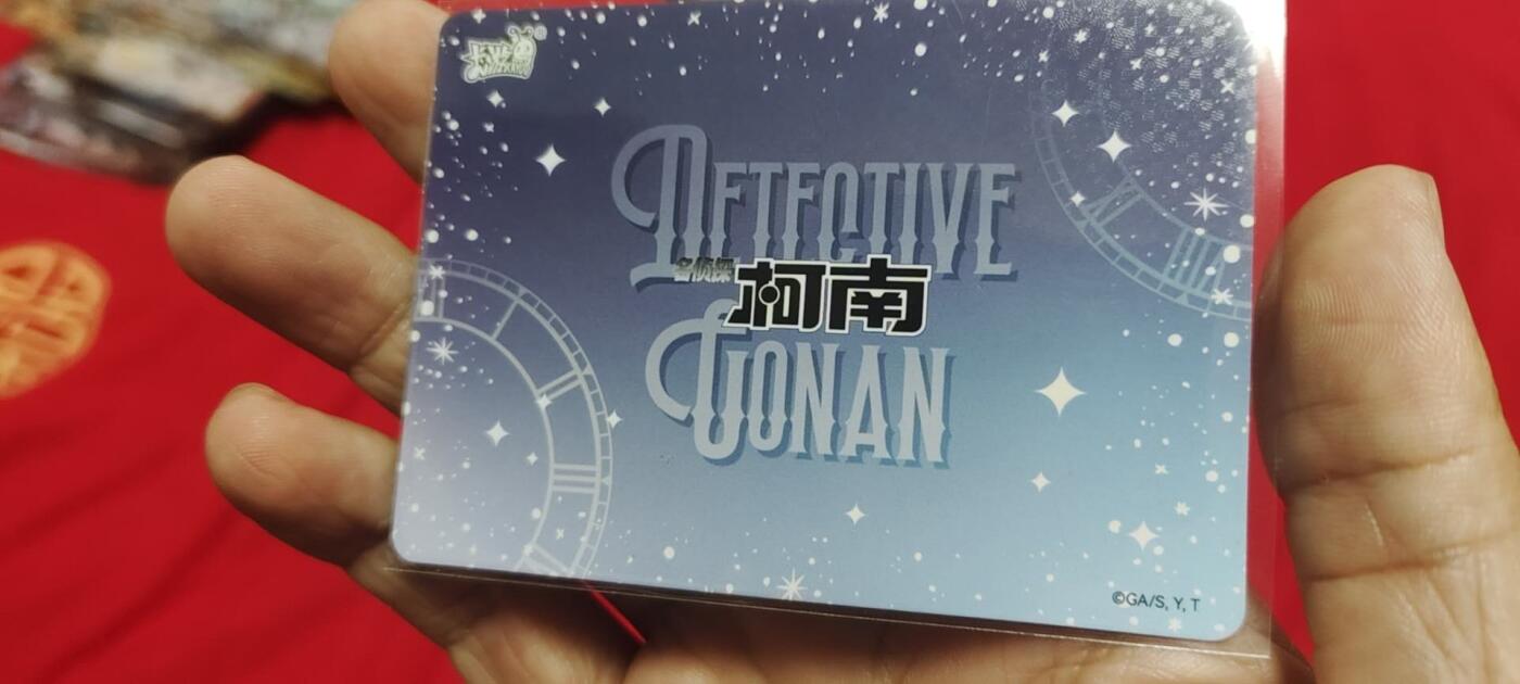 秋原瞳的小店第二十五期（持续收拍，时光冉冉，又是即将带走🍁🍁🍁飘落🌨️🌨️🌨️的季节，一大批好物正在路上，敬请期待） 卡游柯南大卡位cr.非常经典的一副图，看过剧情的都懂