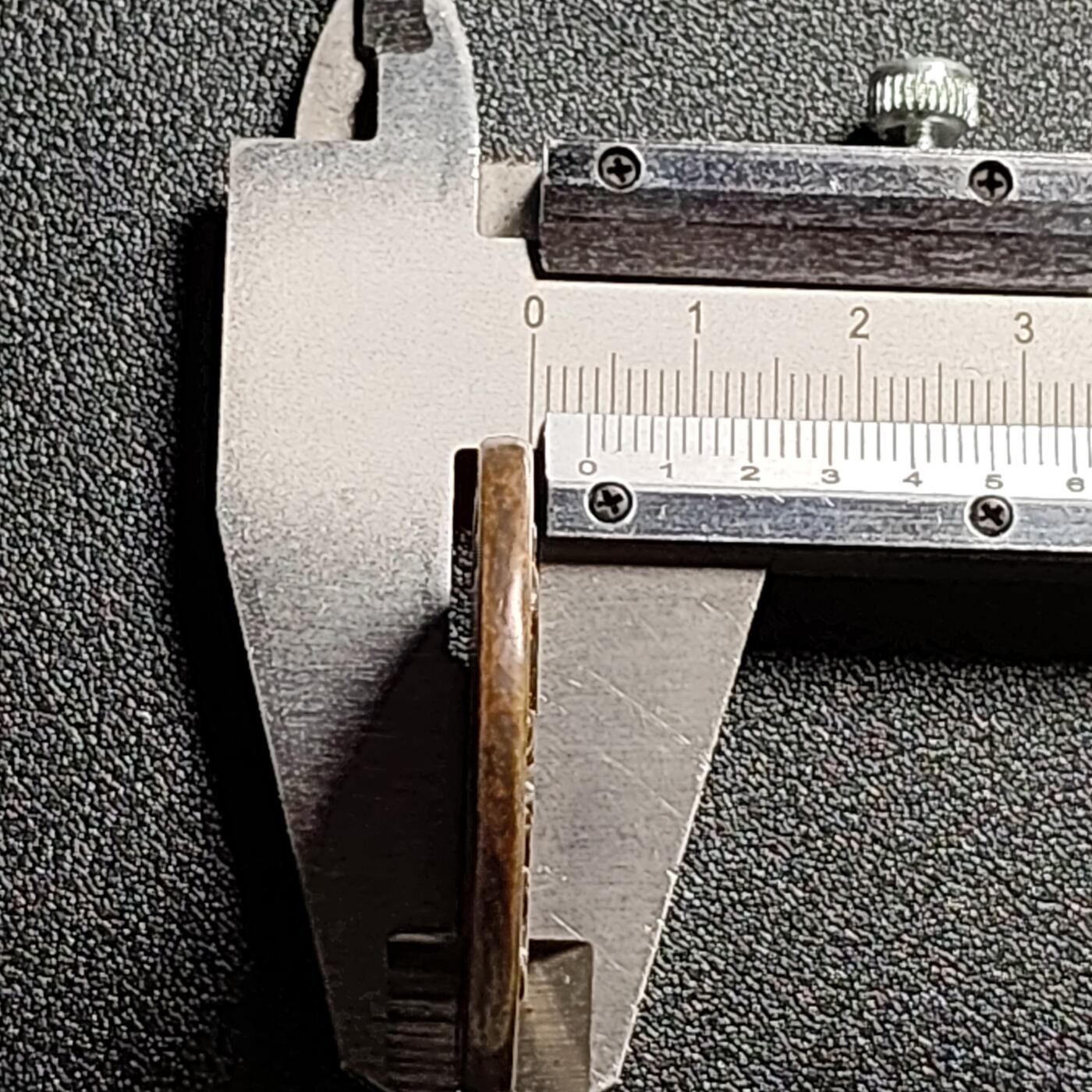 泉币菌-第111场-精品福利场 日本回流 洪武通宝 背牧牛图 直径37.8mm 厚3.3mm 不懂 自定义