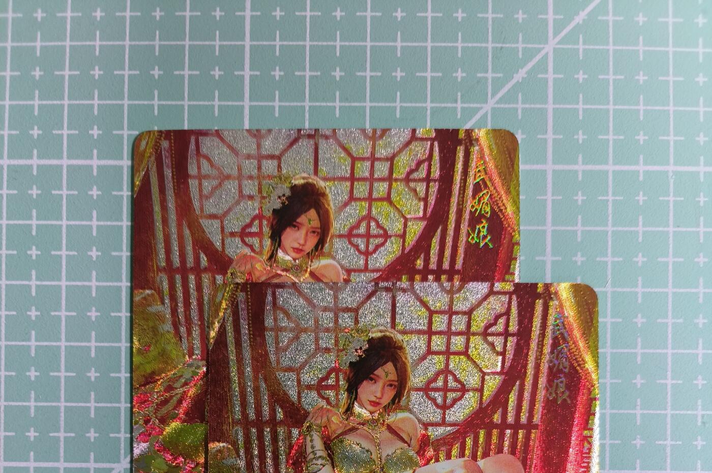 C先生卡牌 第14期 《神州百花谱》《Art系列》《人间传》持续收拍品中... 【幻彩粗闪】燎原×刷子《人间传》武媚娘 双服饰