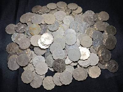 KK钱币收藏小铺  （套币 批量/好品散币 银币）专场  2月预留时间 周末发货 -  香港2元一组199枚 面值398港币