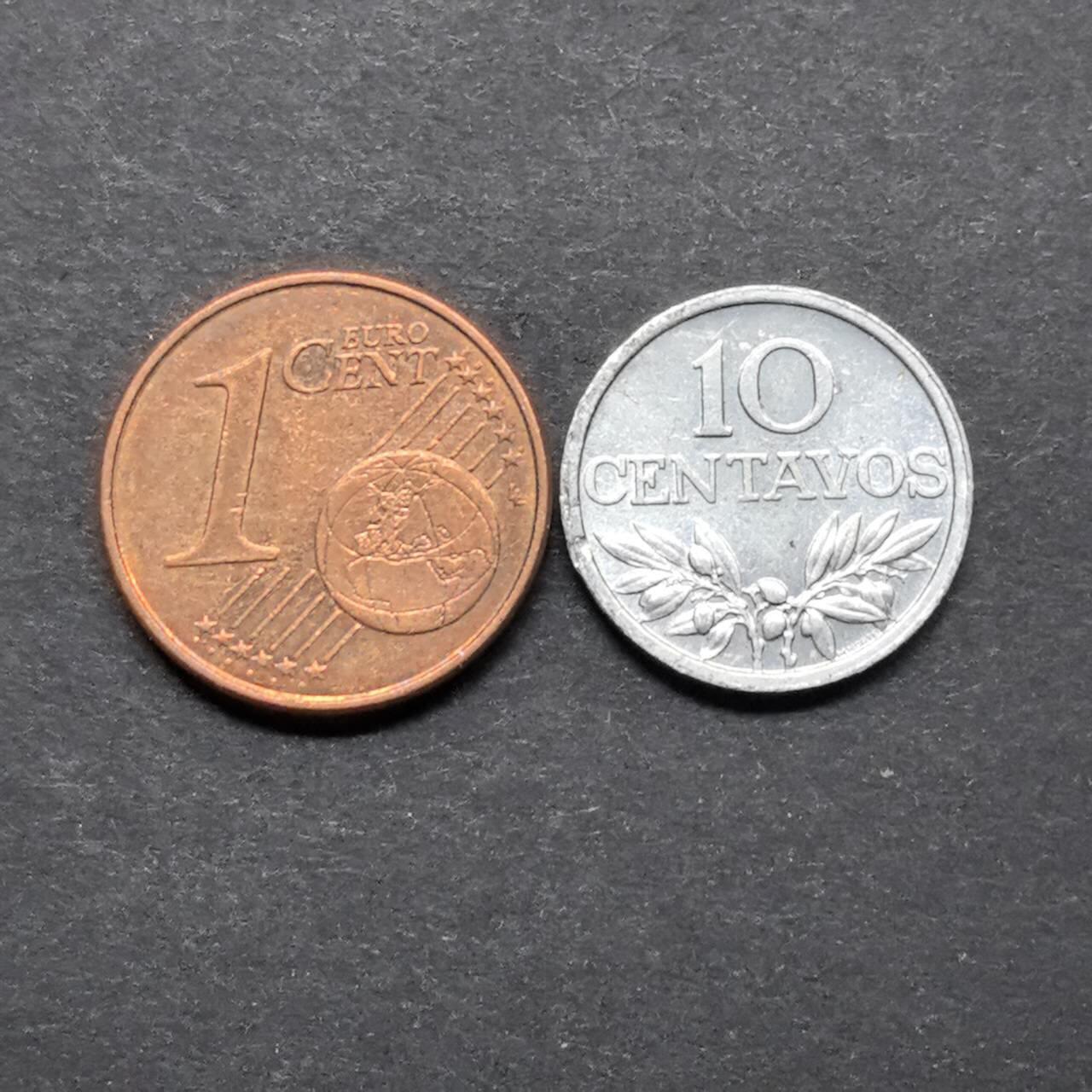 各国硬币第5期 无佣金 葡萄牙 不同2个