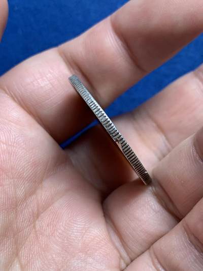 《竞宝斋》第429场 周日，周一，周二 3场连拍 （全场包邮） 缅甸 1852年 孔雀1kyat银币 细节见图