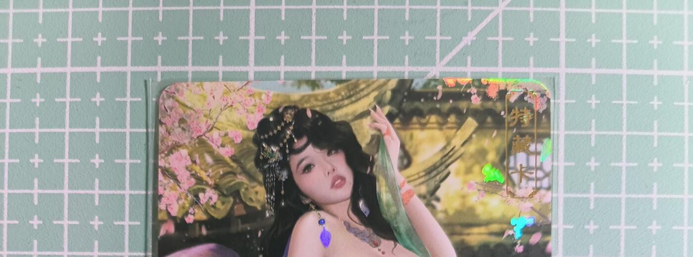 C先生卡牌 第14期 《神州百花谱》《Art系列》《人间传》持续收拍品中... 【彩闪】卡将文创《欲女传》羊献容 艺术卡